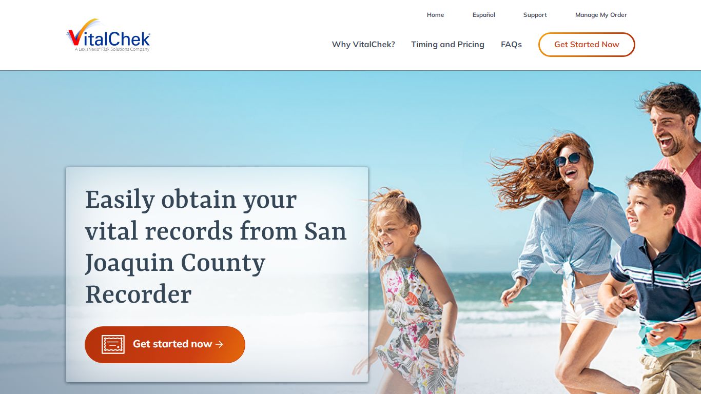 San Joaquin County Recorder (CA) | Order Certificates - VitalChek